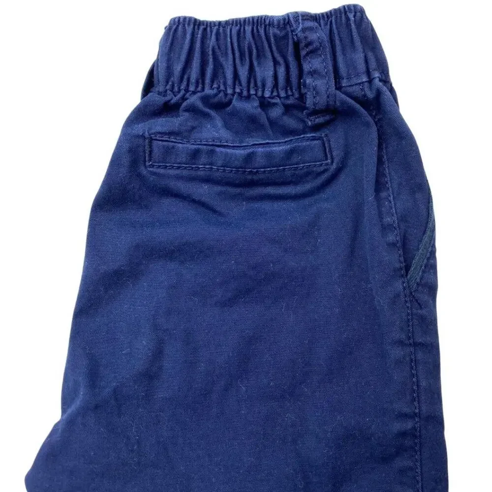 GAP Chino Pants with Elastic Waist Band Blue 6-12 M